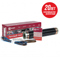 Инфракрасный пленочный теплый пол 880Вт, 4м2, ширина 0,5 метра, EKF