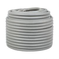 Труба гофрированная ПВХ Plast с зондом d16мм (50м.)  EKF PROxima