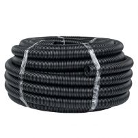 Труба гибкая гофрированная ПНД Plast с зондом d25мм (25м.) EKF PROxima