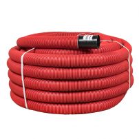 Труба гофрированная двустенная ПНД d75мм с зондом (50 м), EKF PROxima