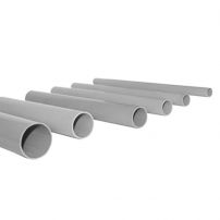 Труба гладкая жесткая ПВХ d20мм EKF (156м/уп) (3м) EKF PROxima