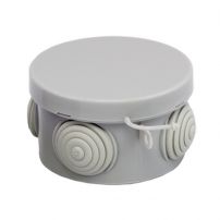 Коробка распаячная КМР-040 с крышкой наружная, 4 мембранных ввода IP54 EKF PROxima