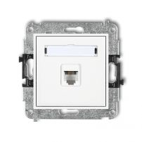 Розетка телефонная 1xRJ11 Karlik MINI