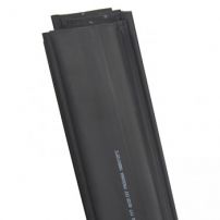 Термоусаживаемая трубка ТУТ нг 25/12,5 черная в отрезках по 1м EKF PROxima