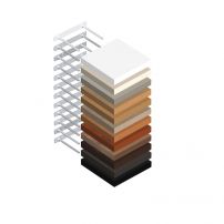 Полка со скрытым креплением FS 24/24