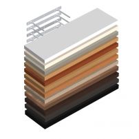 Полка со скрытым креплением FS 80/24