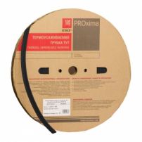 Термоусаживаемая трубка ТУТ нг 50/25 рулон EKF PROxima