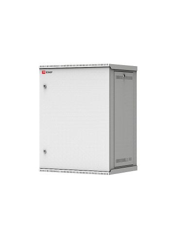 Шкаф телекоммуникационный настенный разборный 15U (600х450) дверь металл, Astra E серия EKF PROxima