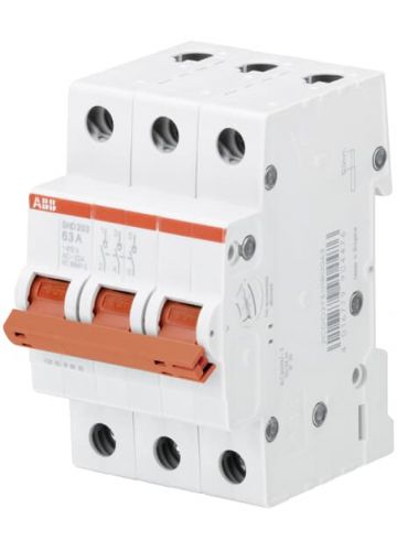 Выключатель нагрузки SHD203/40, 3P, 40A, 10kA, 3M