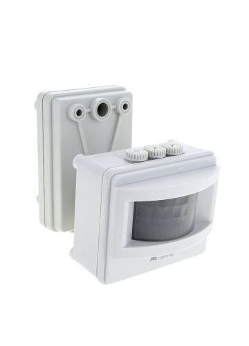 ИК датчик движения MS-01 на прожектор, 1200Вт, 120гр. до 12м, IP44, EKF PROxima