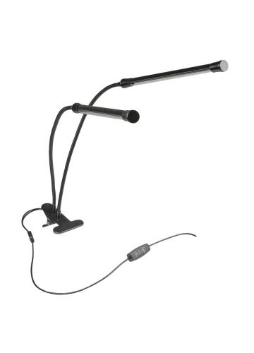 Светильник для растений Uniel ULT-P33-15W/SPSB/TM светодиодный с таймером, на прищепке, спектр для рассады и цветения, IP40