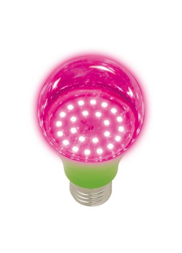 Лампа светодиодная для растений Uniel E27 8W прозрачная LED-A60-8W/SPSB/E27/CL