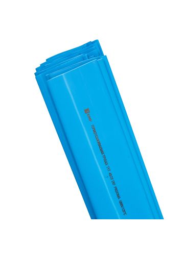 Термоусаживаемая трубка ТУТ нг 20/10 синяя в отрезках по 1м EKF PROxima