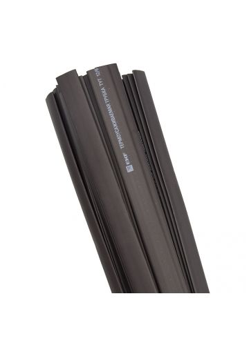 Термоусаживаемая трубка ТУТ нг 16/8 черная в отрезках по 1м EKF PROxima