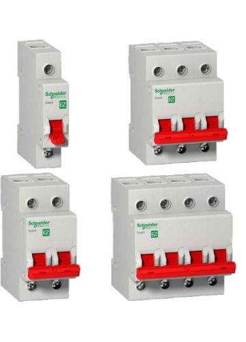 Выключатели-разъединители Easy9 (мини-рубильники)