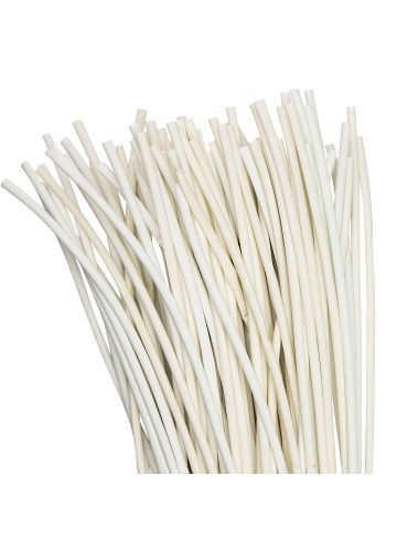 Термоусаживаемая трубка ТУТ нг 6/3 белая в отрезках по 1м EKF PROxima