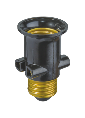 Патрон электрический Navigator NLA-E27-S-E27 переходник Е27 на розет и Е2