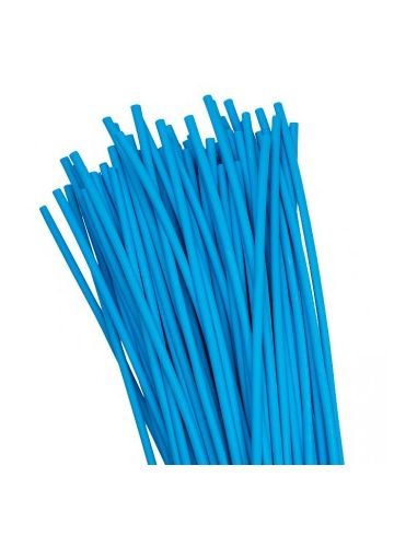 Термоусаживаемая трубка ТУТ нг 6/3 синяя в отрезках по 1м EKF PROxima