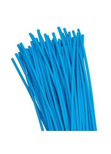 Термоусаживаемая трубка ТУТ нг 4/2 синяя в отрезках по 1м EKF PROxima