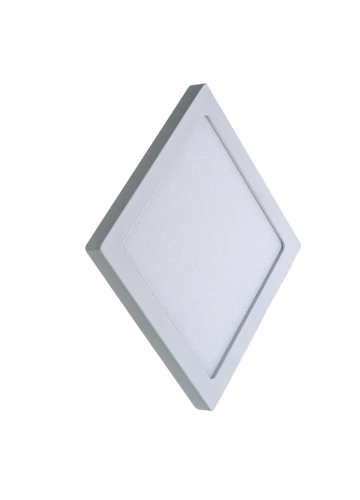 Светильник Универсальный квадратный 12w, 4000К, IP20, с регулируемым креплением, корпус пластик, без пульсации, Truenergy