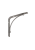 Кронштейн BOW 150 SR 150*150 мм декоративный (565101) серый