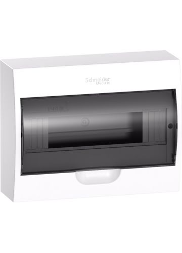 Корпус EasyBox навесной с прозрачной  дверью 1 ряд/12 мод (EZ9E112S2SRU)
