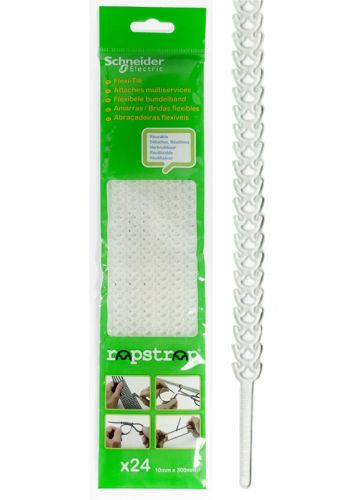 Стяжка Rapstrap 10*300 мм упаковка 24 шт. (IMT38071) белая