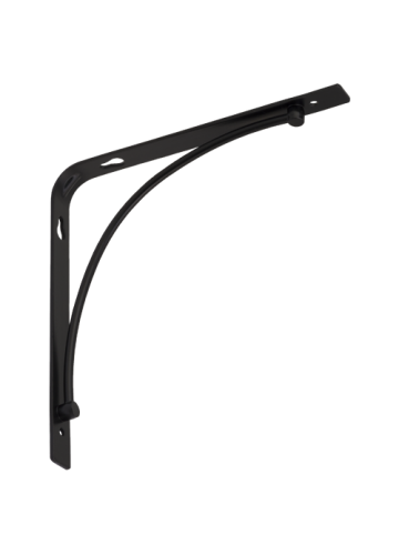 Кронштейн BOW 200 CZ 200*200 мм декоративный (565501) черный