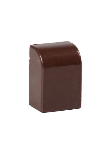 Заглушка (15х10) (4 шт) Plast EKF PROxima, под темное дерево (ecd-15-10x4)