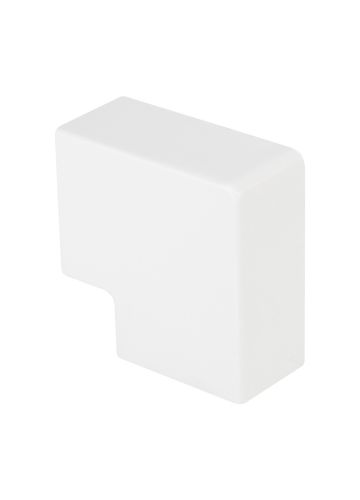Поворот 90 гр° (25х16) (4 шт) Plast EKF PROxima, белый (abw-25-16x4)