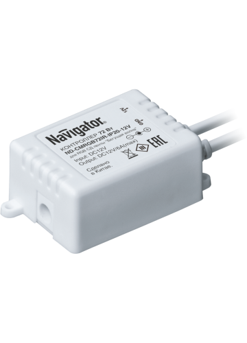 Контроллер для ленты «Бегущая волна» Navigator 71364 ND-CMRGB72IR-IP20-12V