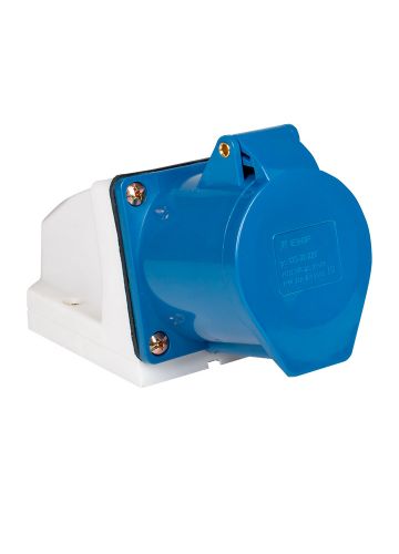 Розетка стационарная наружная 123 2Р+РЕ 32А 220В IP44 EKF PROxima (ps-123-32-220)