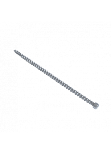 CPW 06160 Шуруп конструкционный полная резьба с цилиндрической головкой 6х160 мм, белый (100 шт./уп.) (цена за 1 шт.) (3520616)