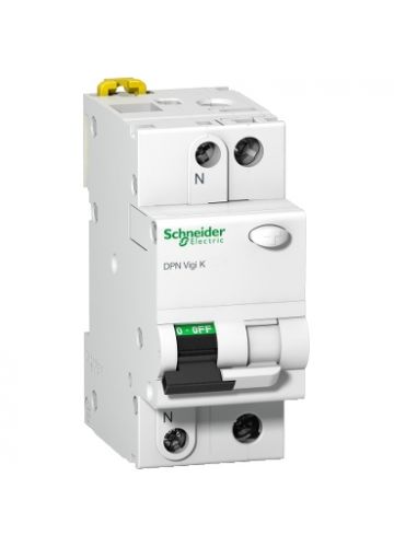 Дифференциальный автоматический выключатель Acti9 DPNVigiK 1П+Н 10A 30MA 6кА B АС (A9D22610)