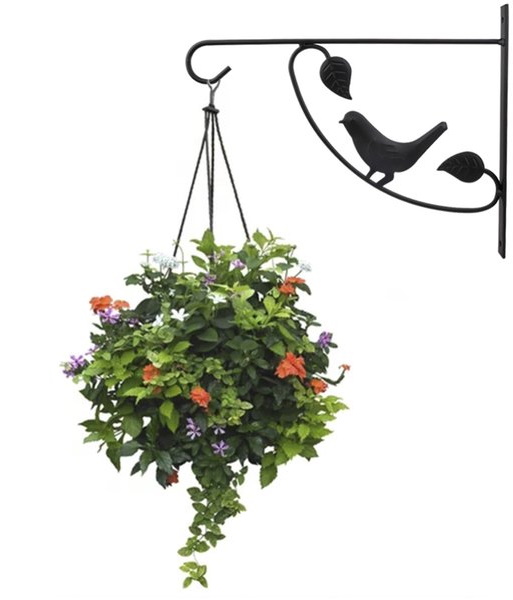 Кронштейн металлический с подвесным кашпо