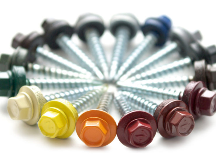 Цветные саморезы